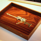 marquetry dice tray