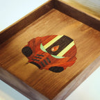 marquetry dice tray