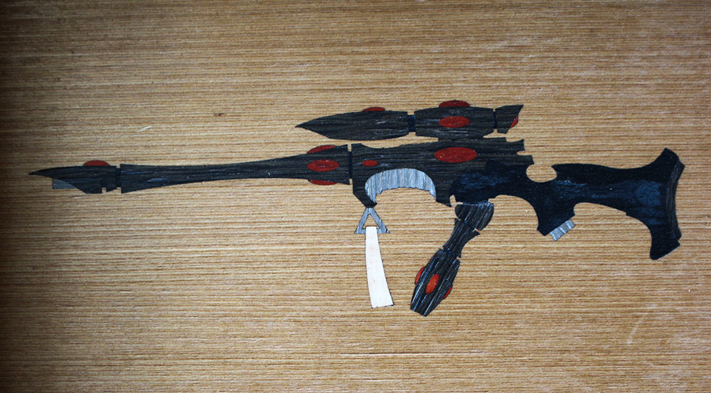 Piste de Dés inspiration Aeldari