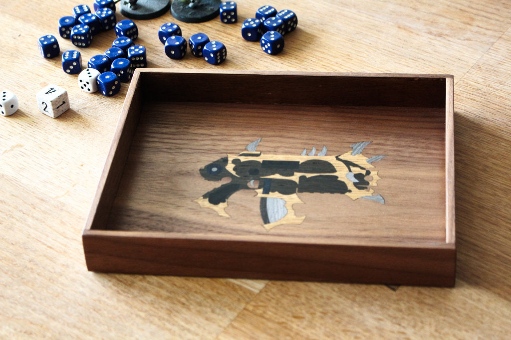 Piste de Dés inspiration Black Legion Bolter