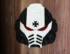 black templar from Warhammer inspired dice tray marquetry